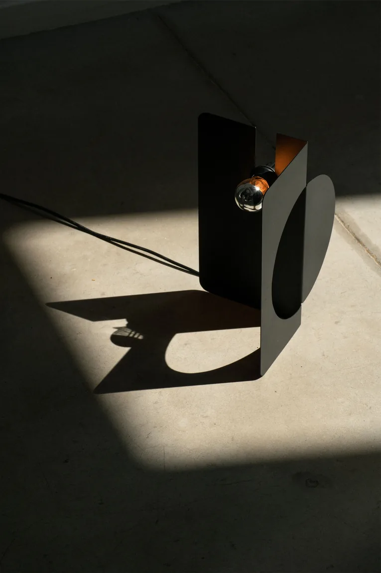 Close-up of a manufactured award piece