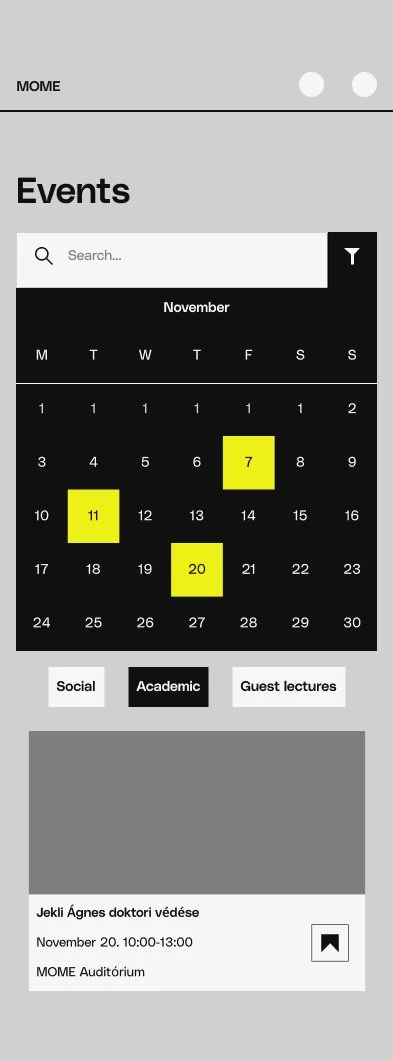 Screen recording still: app search and tags