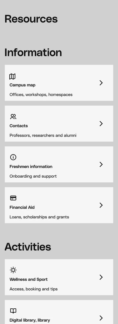 Screen recording still: app resources and information